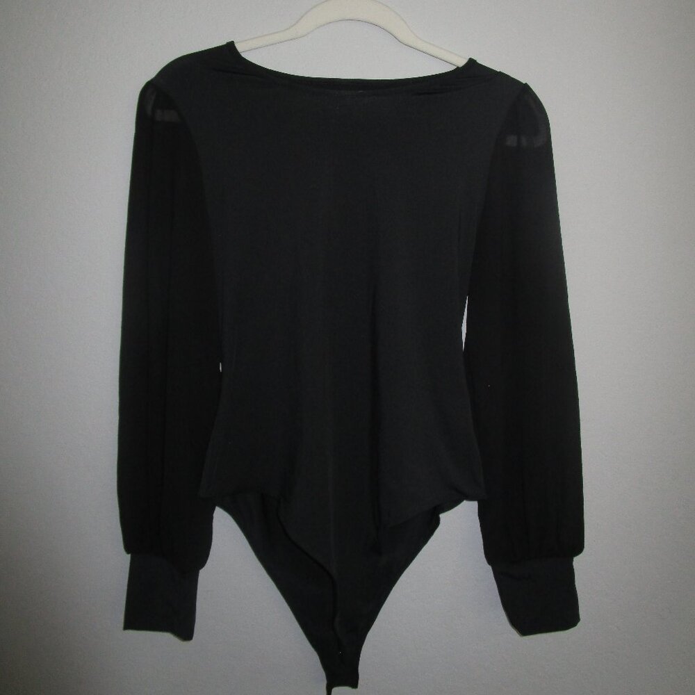 Bodysuit, Size Medium, Black